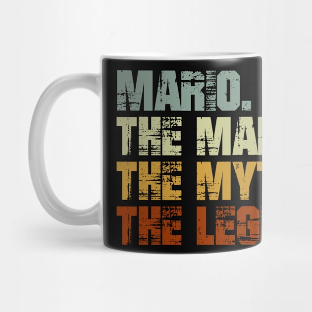 Mario The Man The Myth The Legend by designbym